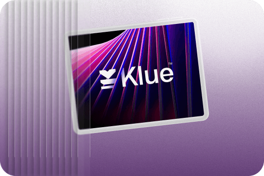 Screenshot of Klue project homepage